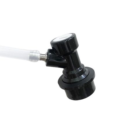 2. Коннектор для жидкости Ball Lock под шланг (KegLand Premium)